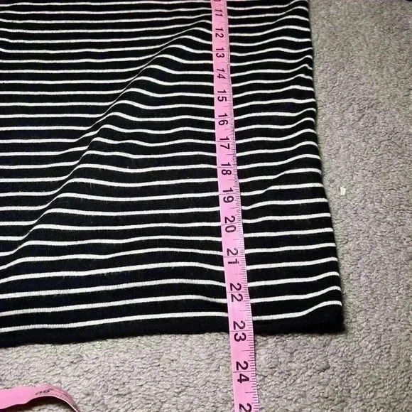 Zara Women's Black and Gold Striped Long Sleeve XL - Picture 6 of 8